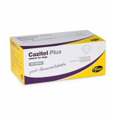 Cazitel Plus Tablets For Small And Medium Dogs 22 Lbs (10 Kg) 1 Tablet
