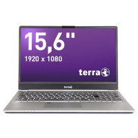 TERRA Mobile 1550 - Core i7 8565U / 1.8 GHz - Win 10 Pro - 16 GB RAM - 500 GB SSD NVMe - 39.6 cm (15