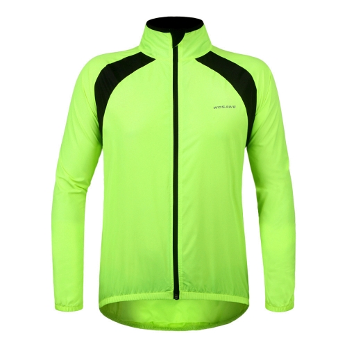 WOSAWE Unisex Cycling Skin Coat Jersey Bike Bicycle Windproof Rain Coat Wind Coat Jacket Raincoat
