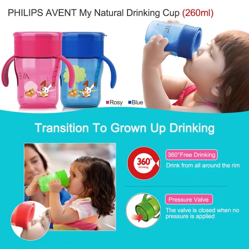 PHILIPS AVENT My Natural Drinking Cup BPA Free 260ml