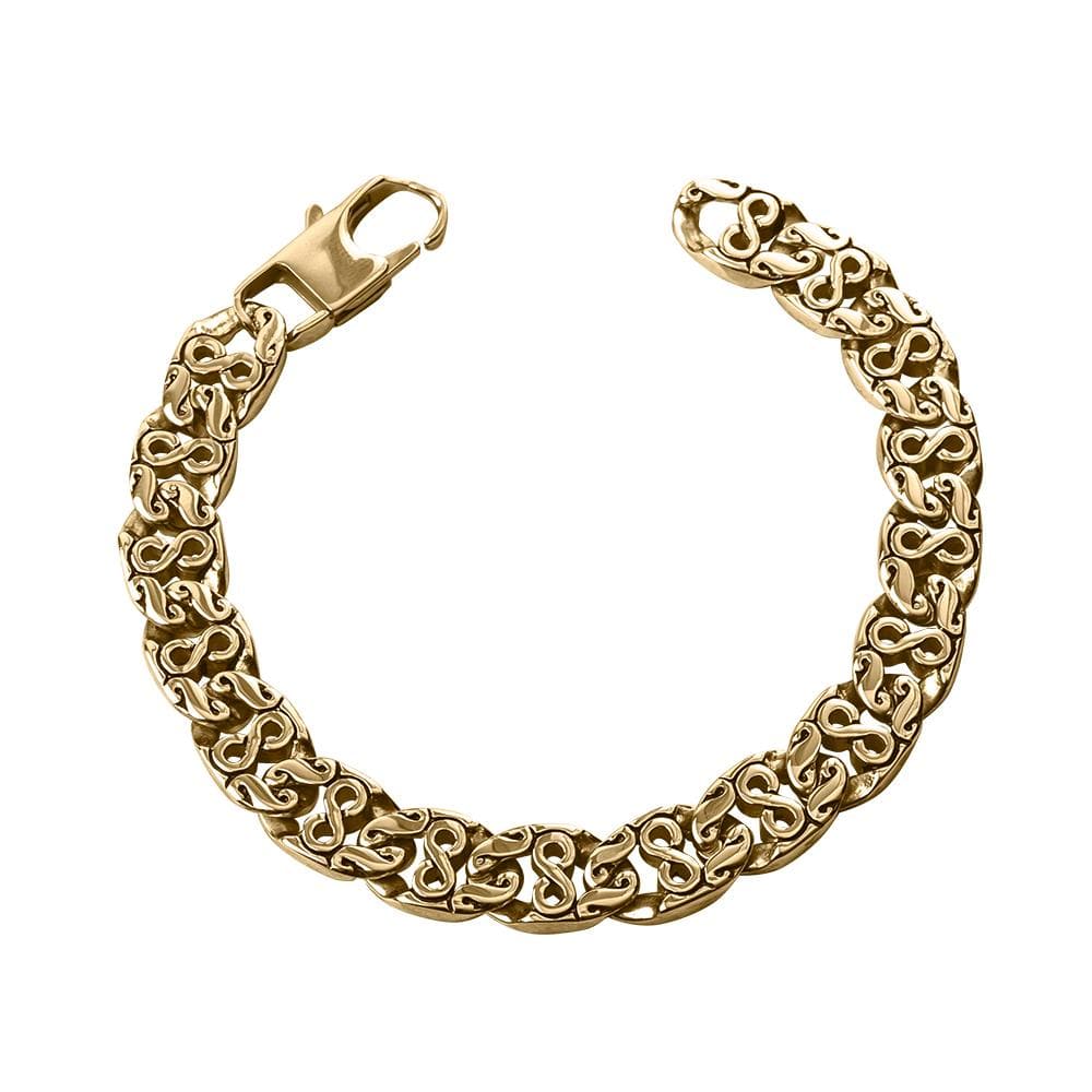 Samson Gold Steel Bracelet