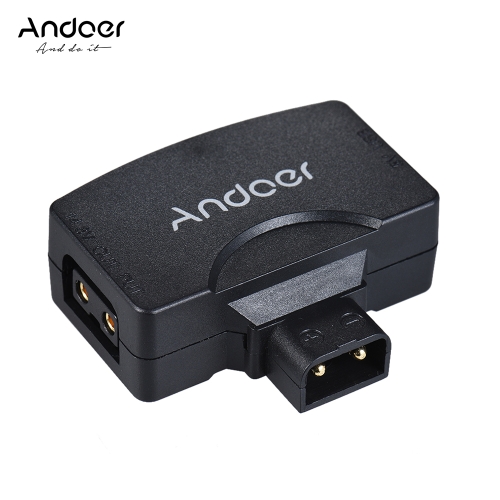 Andoer D-Tap to 5V USB Adapter Connector for V-Mount Camcorder Camera Battery for BMCC for iPhone 7/6/6plus for Samsung Huawei iOS Android Smartphone Monitor