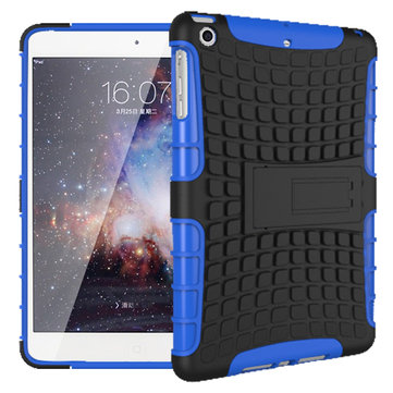Heavy Duty Shockproof Anti-skid Stand Case Hybrid Soft Hard Case Cover For iPad Mini 1/2/3