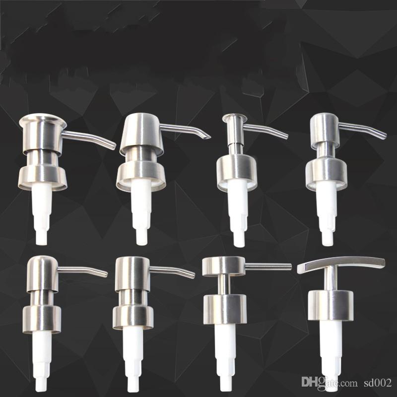 Soap Dispensers Pump Head Stainless Steel Soaps Dispenser Bathroom Accessories Resist Rust High Quality 5 4kt C RW