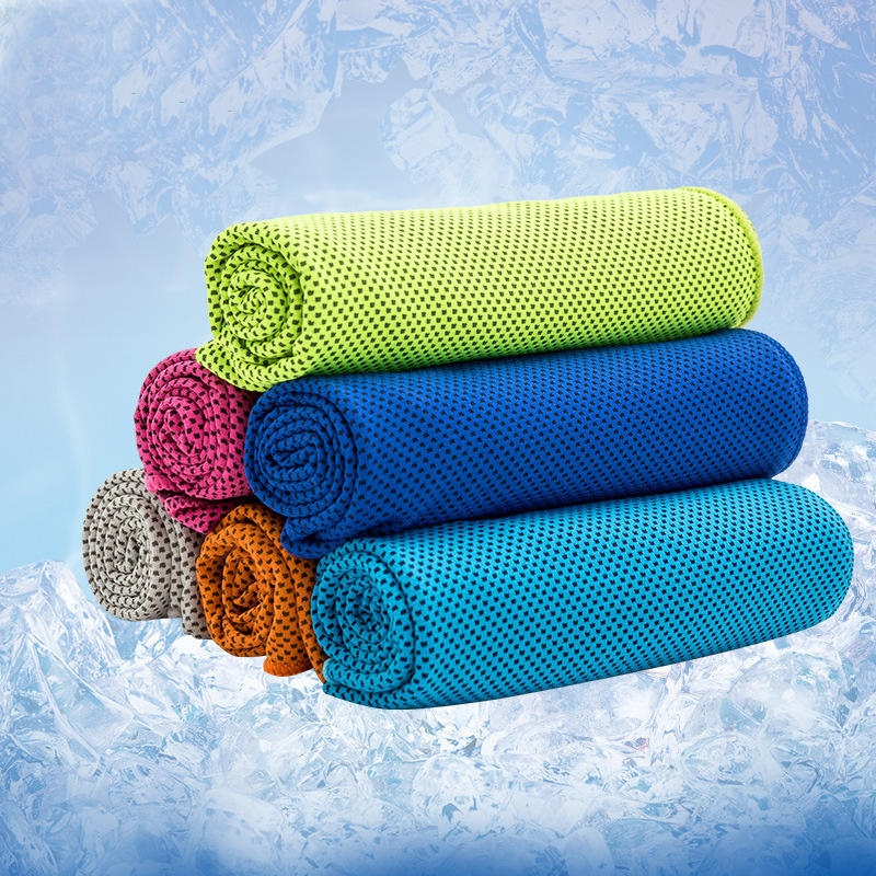 31x100cm Microfiber Squishy Absorbent Summer Cold Towel Sports Travel Cooling Washcloth