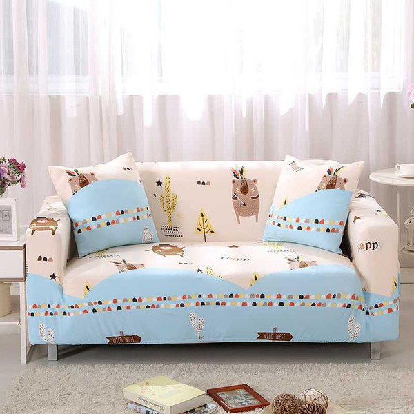 Floral Printing Sofa Cover Elastic Sofa Slipcovers Covers for Living Room Corner Towel Couch Cover Furniture Slipcover