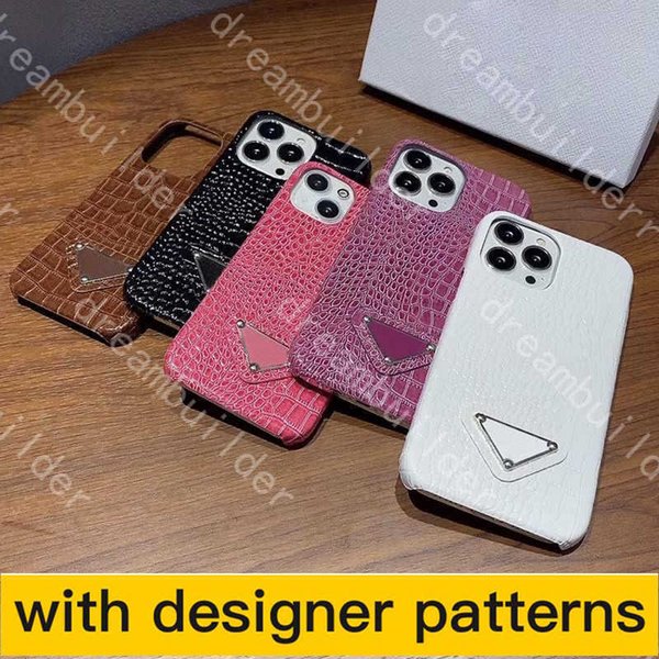 Designer Fashion Phone Cases For iPhone 14 Pro Max 14 plus 13 11 12 13pro 13promax X XS XR XSMAX case Crocodile skin PU leather Samsung S20 S20PLUS S20P NOTE 10P 20U cover