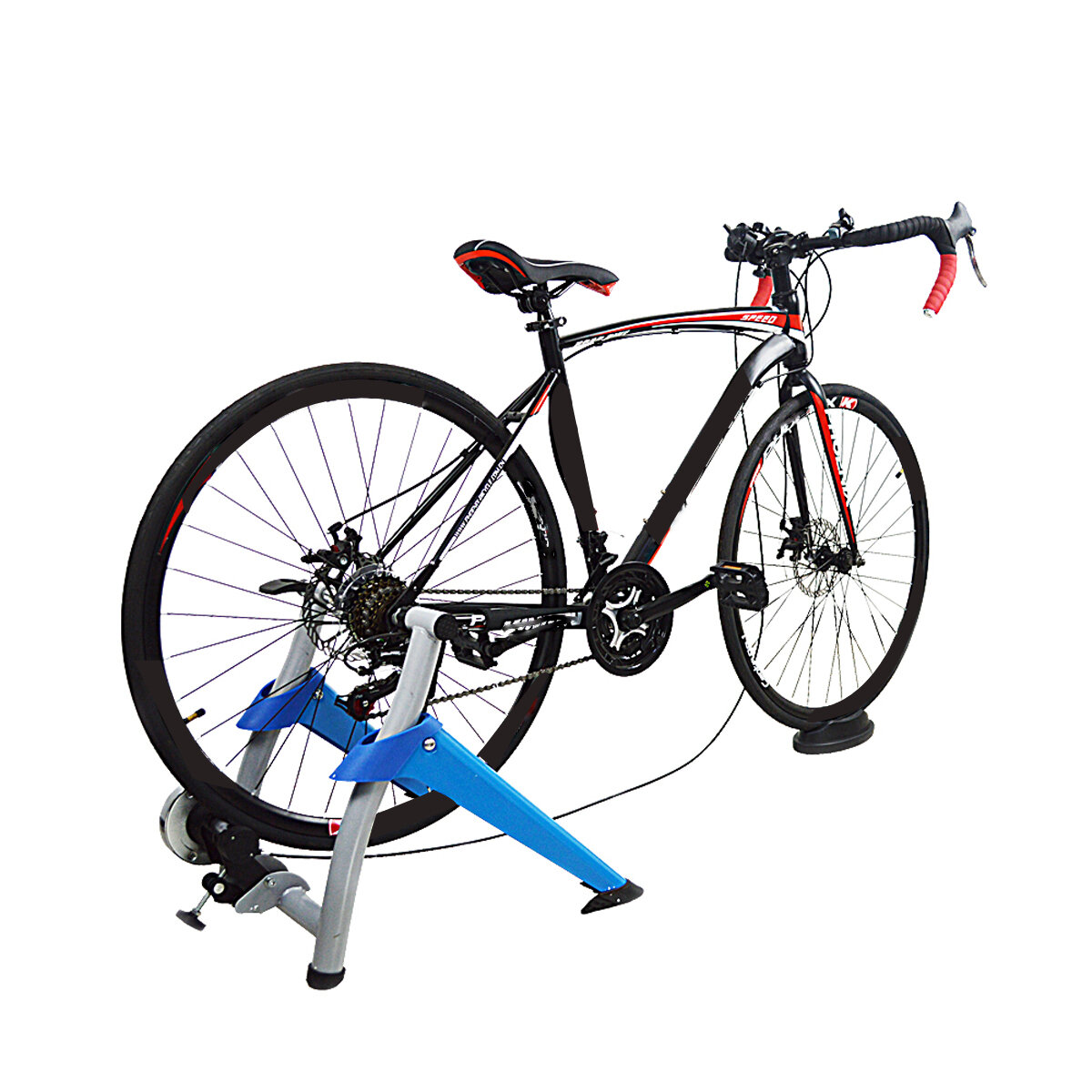 BIKIGHT Aluminium Alloy Bike Rollers Stationary Cycling Bike Trainer Bike Stand Fitness Sport Exercise Tools