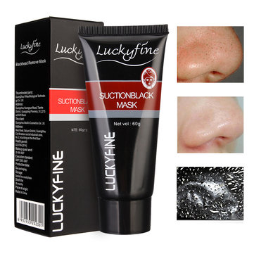 Luckyfine Blackhead Mask Remover Purifying Deep Cleansing Acne Face Mud Peel-off