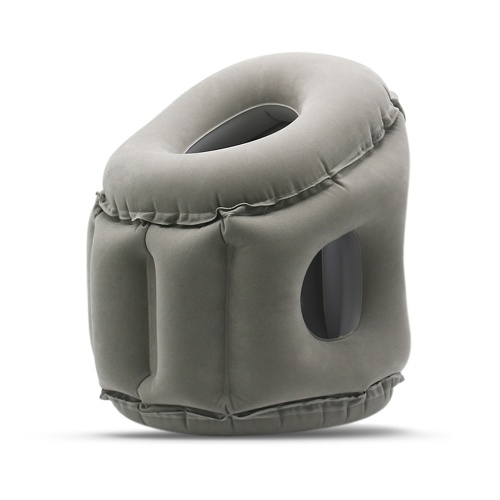 Almohada de viaje almohadas inflables Air Soft Cushion - Tipo de soplado de boca