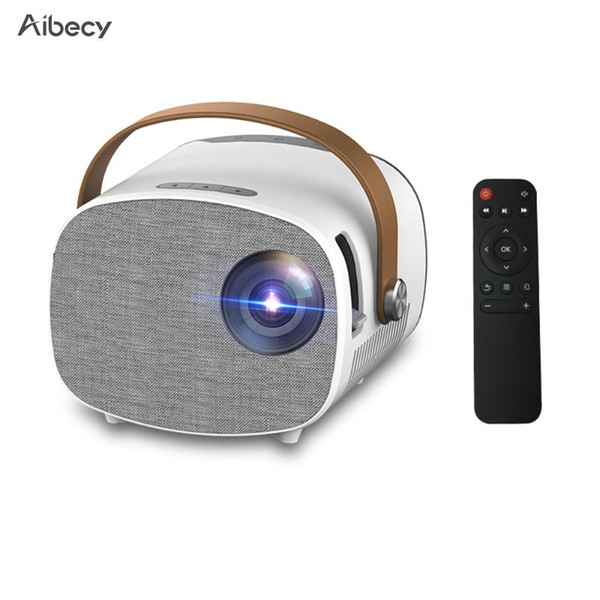yg230 mini led projector 1080p supported 1000 lumens projector built-in speaker with av/usb/hd/tf/micro usb/audio out interface