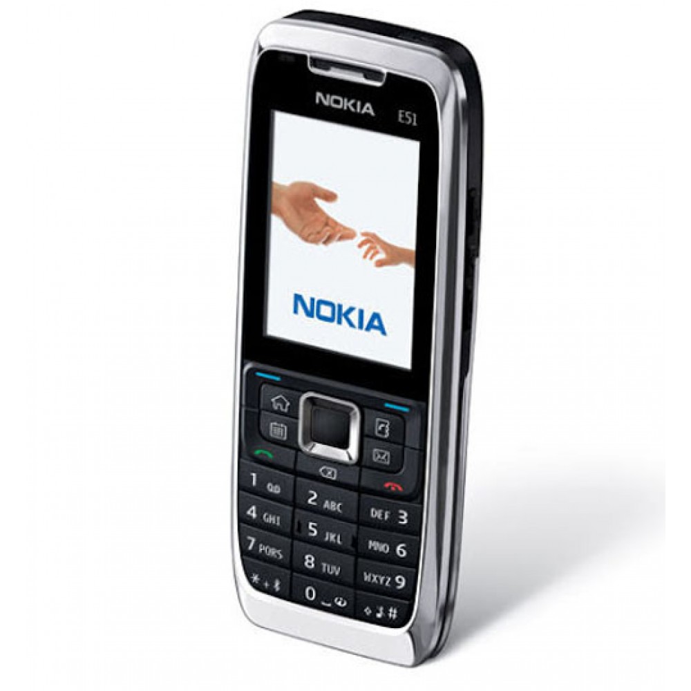 Nokia E51 Silver - GSM Unlocked