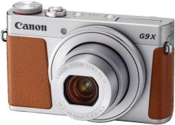 Canon PowerShot G9 X Mark II - Digitalkamera - Kompaktkamera - 20,1 MPix - 1080p / 60 BpS - 3x optischer Zoom - Wi-Fi, NFC, Bluetooth - Silber (1718C002)