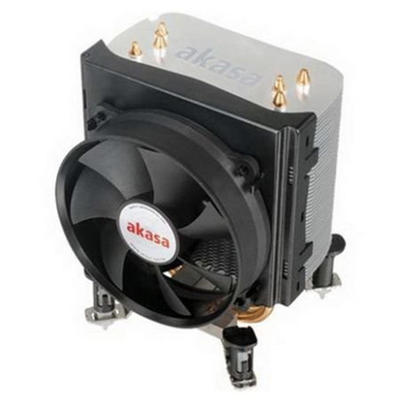 Akasa X4 Universal Socket 92mm PWM 2500rpm Low Noise Fan CPU Cooler