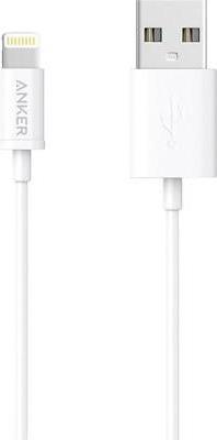 Anker - Lightning-Kabel - Lightning (M) bis USB (M) - 91.4 cm - weiß