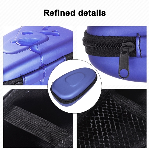 Men Portable Double-headed Electric Shaver Storage Case Hard EVA Carry Shaver Holder Protector Bag Box for Travel