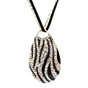 Zebra collier de diamant