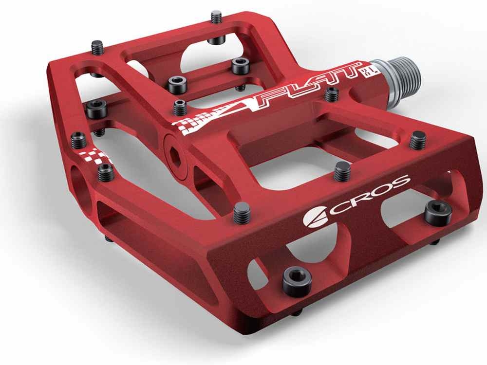 ACROS A-Flat XL Pedals-Red