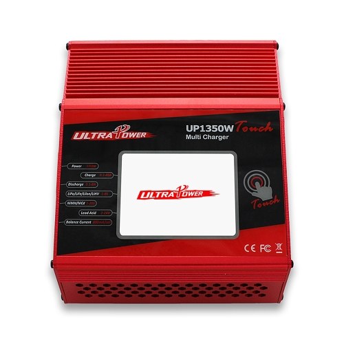 ULTRA POWER UP1350W Touch 1350W de alta potencia 1-8S LiIo / LiPo / LiFe / LiHV / NiCd / NiMH Cargador de balanza de batería Cargador