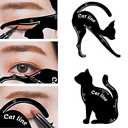 Beautiful Big Eye Makeup Tool Black Liquid Eyeliner Cat Eye Liner Stencil Eye Arrow Drawing Stencil Makeup Tools Lightinthebox