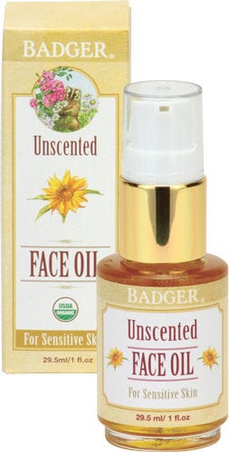 Badger Balm Unscented Face Oil