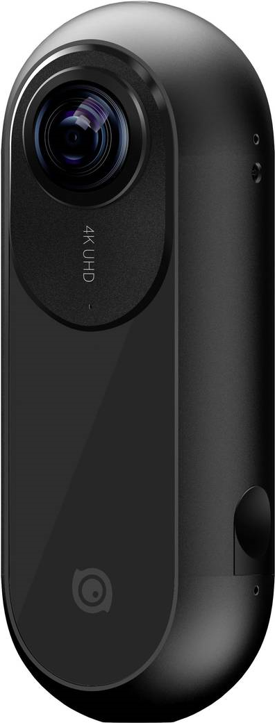 INSTA360 One, 360 Grad Aufsteck-Kamera für iPhone - UHD 4K Videos - 24MP Bildauflösung - 360° Live-Streaming - 360° Bilder & Videos - Timeplapse - Bluetooth (850259)