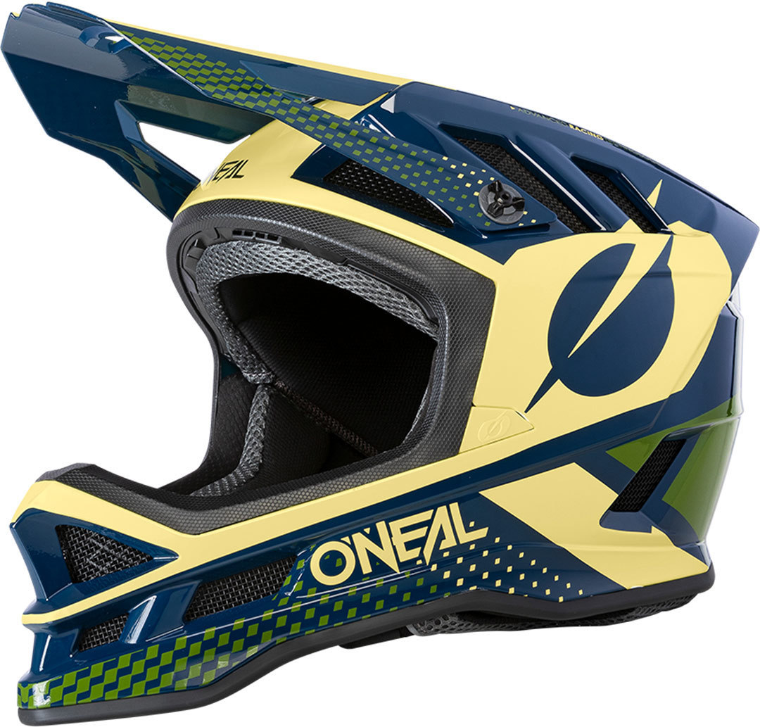 Oneal Blade Polyacrylite ACE Downhill Helm, grün-blau, Größe L, grün-blau, Größe L