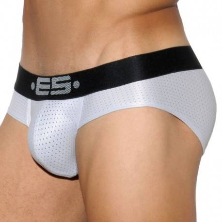 ES Collection Gold Basic Brief - Silver M