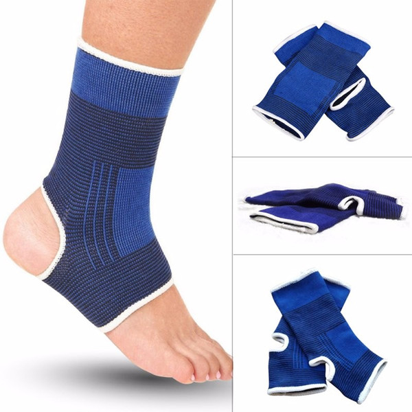 1 Pair of Ankle Elastic Compression Wrap Sleeves designer trainers Bandage Support Protection Sports Relief Pain Feet Outdoor