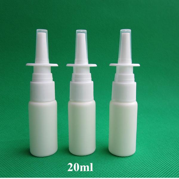 Wholesale 20ml Nasal Spray Bottle, Medical Spray bottle,PE Plastic Spray Bottle 50PCS/Lot