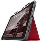 STM dux plus - Flip-Hülle für Tablet - Polycarbonat, Thermoplastisches Polyurethan (TPU) - Rot - für Apple 27,90cm (11