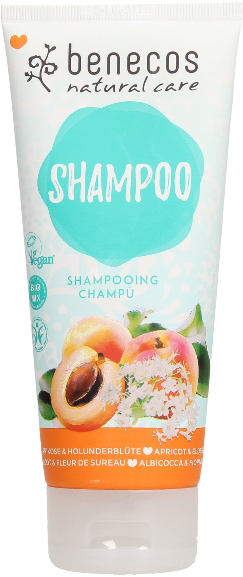 benecos Natural Apricot & Elderflower Shampoo