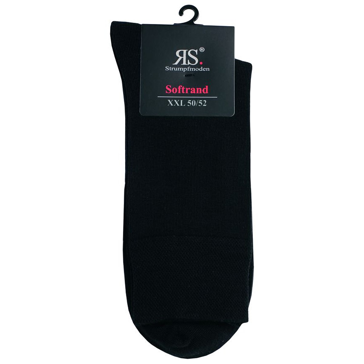 RS Harmony Socken schwarz 3er Pack Übergröße