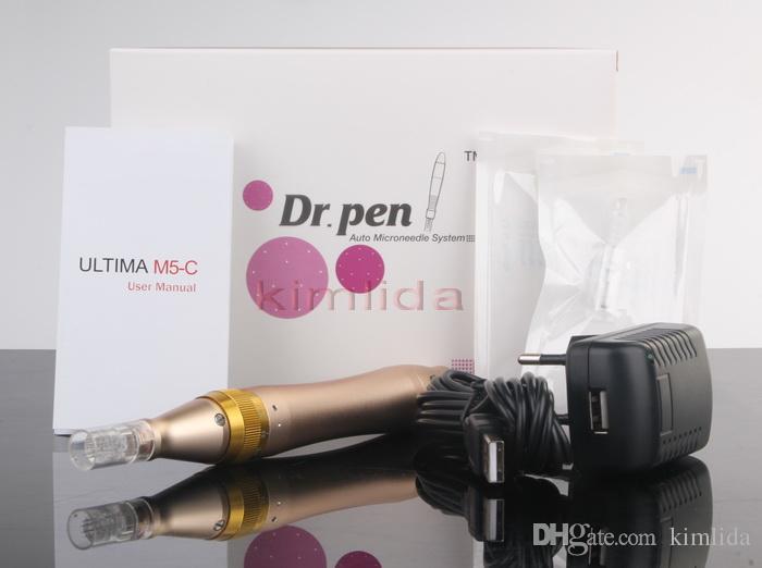 rechargeable ULTIMA M5 Derma Pen Wireless/Wired Electric Microneedle Roller Dr.Pen With 5 speed of digital control