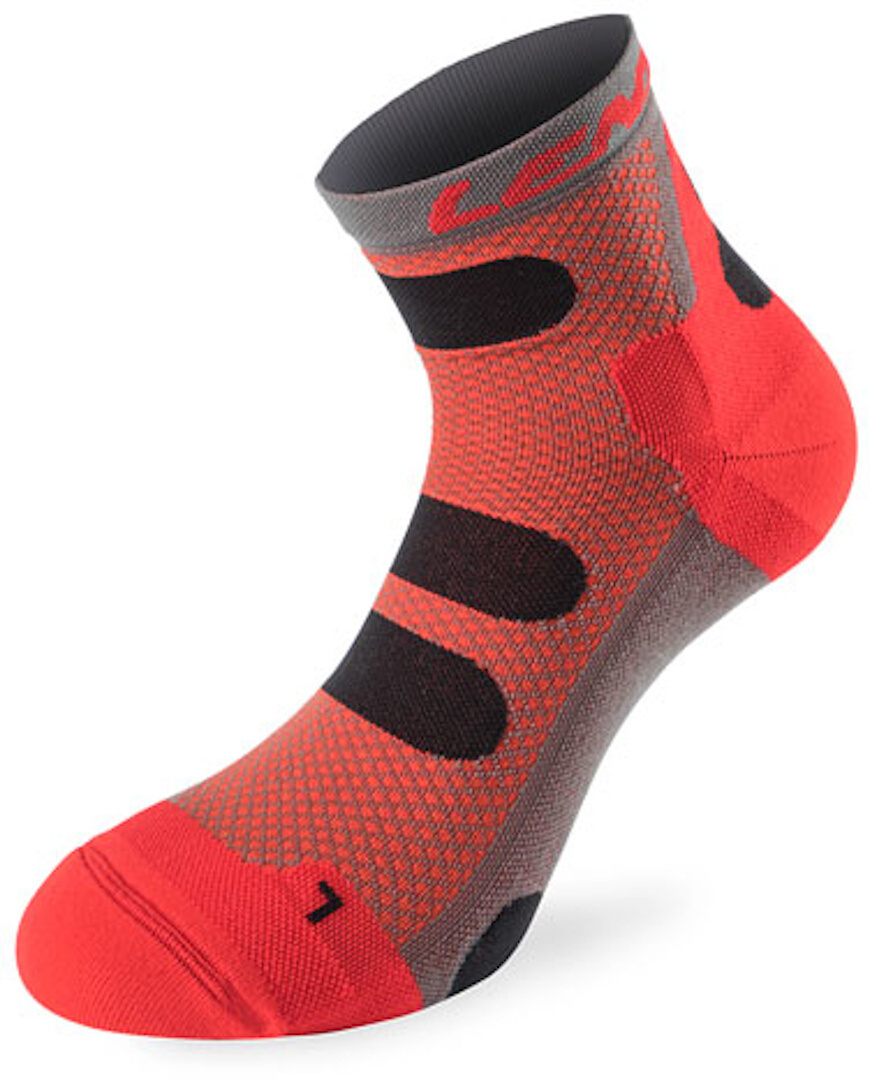 Lenz Compression 4.0 Low Socks Chaussettes Rouge 45 46 47