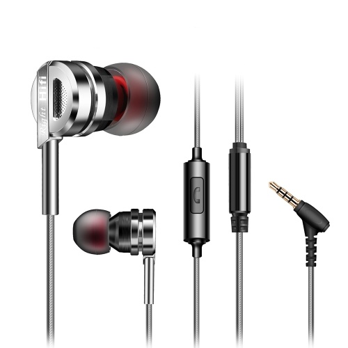 QKZ DM9 de 3,5 mm para auriculares inalámbricos deportivos con cable y caja de almacenamiento