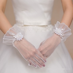 Audrey Hepburn The Great Gatsby 1950s 1920s Elegant Gloves Bridal Women's Costume Vintage Cosplay Wedding Party / Evening Prom Gloves Lightinthebox