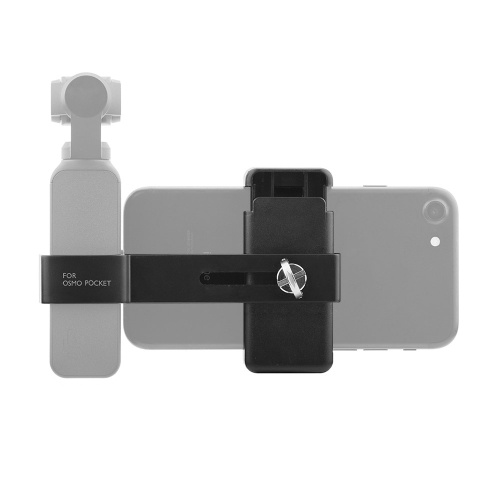 Soporte portátil de mano para soporte de teléfono móvil Clip de fijación Soporte de montaje Soporte para DJI OSMO Pocket Handheld Gimbal Accesorios para cámaras