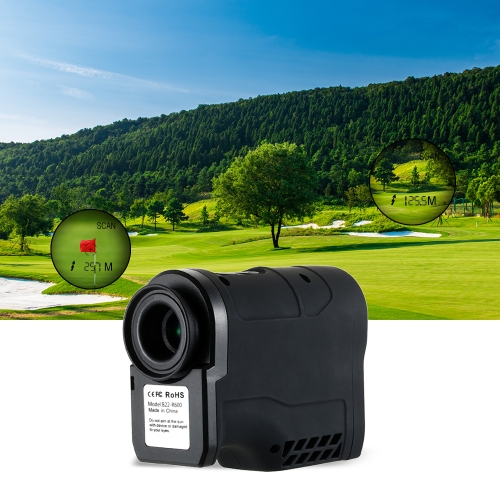 Laser Rangefinder for Hunting Golf 600M 6X24mm Range Finder with Distance Speed