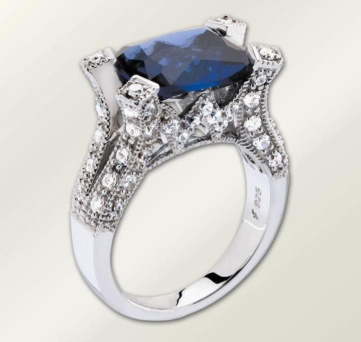 Millionaire Ring - Blue