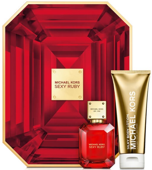 Michael Kors Sexy Ruby 50ml EDP + 100ml Body Lotion Gift Set