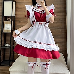 Inspired by Cosplay Maid Costume Anime Cosplay Costumes Japanese Carnival Cosplay Suits Short Sleeve Costume For Women's Lightinthebox