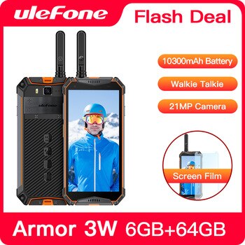 Ulefone Armor 3WT IP68 Rugged Smartphone Android 9.0 5.7