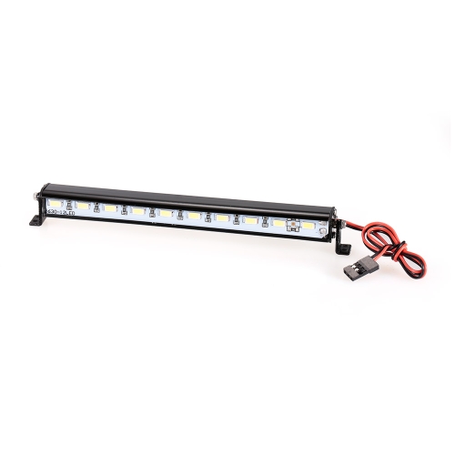 Lámpara de techo de metal Barra de luces LED para 1/10 RC Trailer Traxxas Trx-4 SCX10 90027 SCX10 II 90046 RC4WD Coche D90