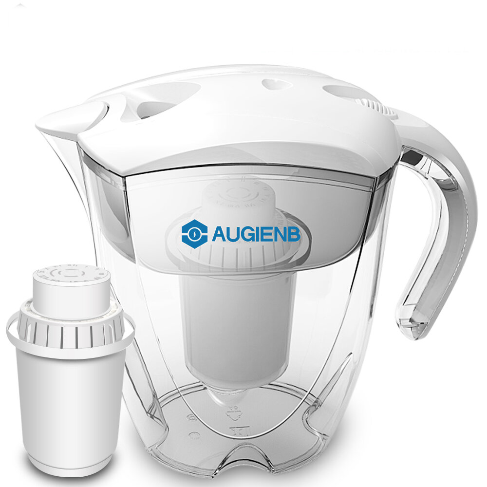 AUGIENB PH -ORP Alkaline Ionizer Water Pitcher Purifier With Filter -10 Cup / 3.5L