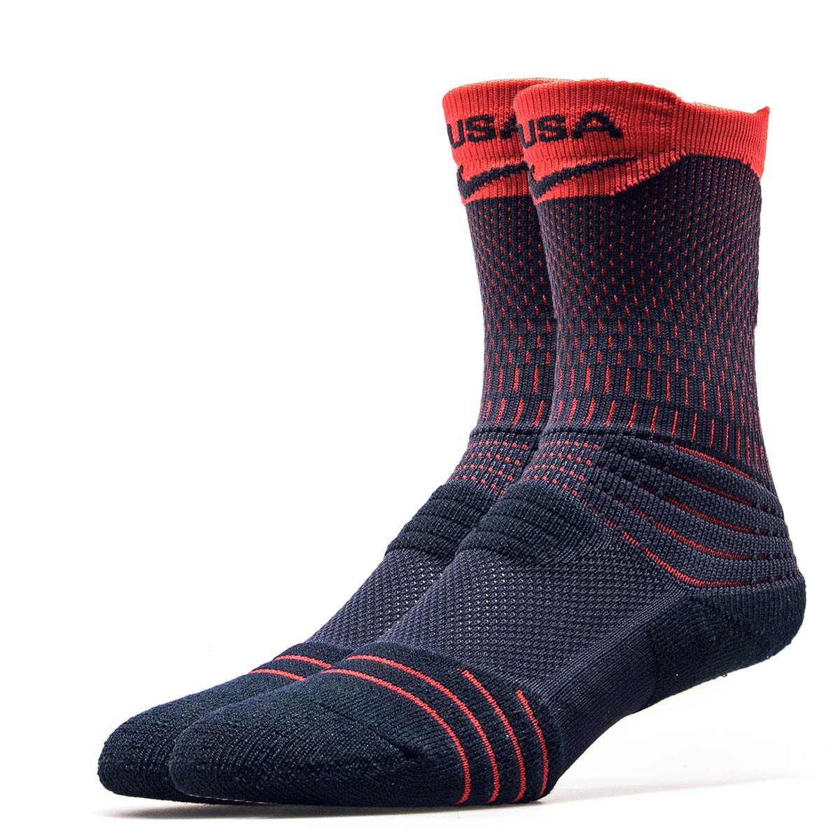 Nike Socks Adult Navy Red