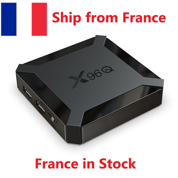 Ship from france X96Q TV Box Android 10.0 10 Allwinner H313 Quad Core Support Smart TV Wifi 2GB 16GB