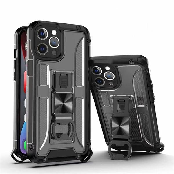 Shockproof Magnetic Car Holder Phone Cases For iPhone 13 12 11 Pro Max XS XR 7 8 Plus with Kickstand Cover A31 A51 A71 note 20
