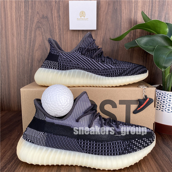 Top Quality Kanye West Cloud White Earth Desert Sage Cinder Tail Light Flax Gid Black State 3M Reflective Yecheil Mens Womens Running Shoes