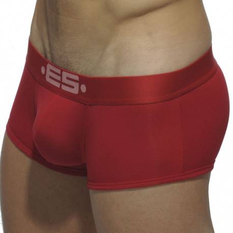 ES Collection Basic Modal Boxer - Red XS